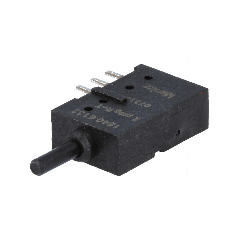 Comutator DPDT 2 Poz 0,5A 60VAC THT cu acţionare prin apăsare | Electronic-mag.ro | Componente Electronice