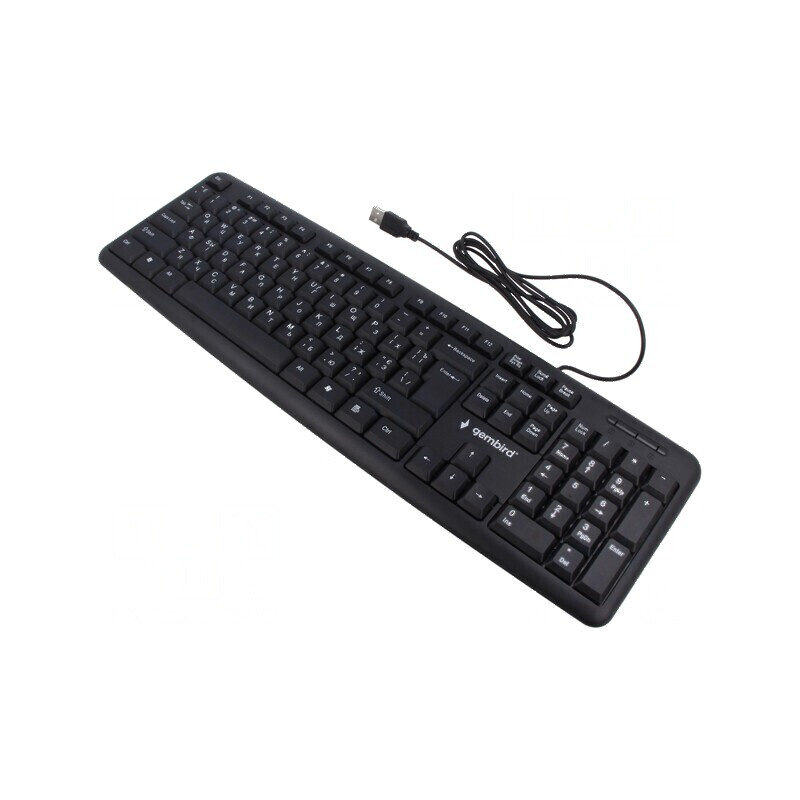 Tastatură USB A Cablu Neagră UA Layout 1,5m | Electronic-mag.ro | Componente Electronice Tastatură USB A Cablu Neagră UA Layout 1,5m | Electronic-mag.ro | Componente Electronice