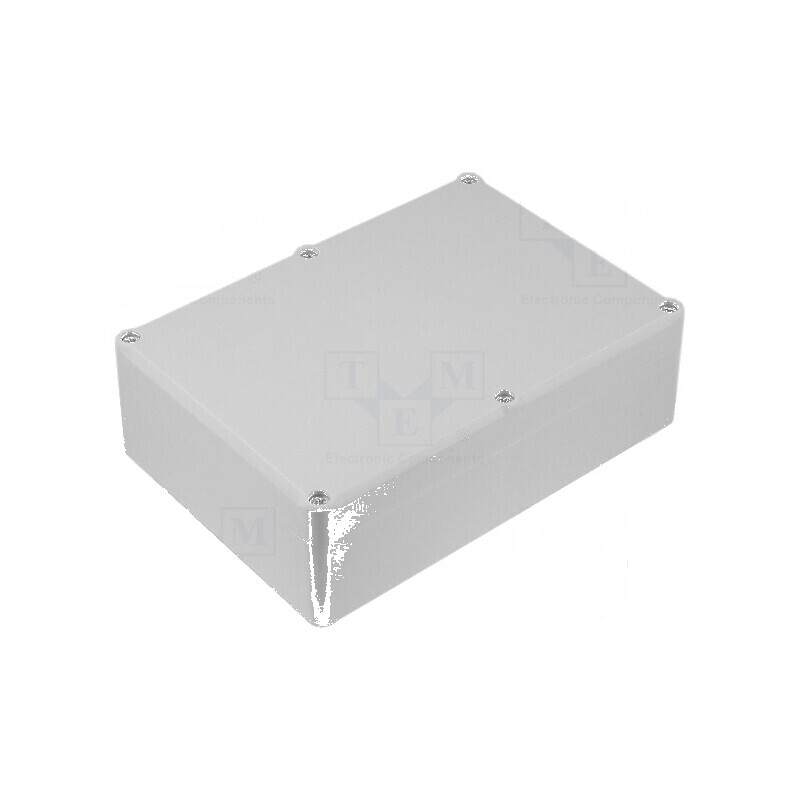 Carcasă universală polistiren gri 126mm x 176mm x 57mm | Electronic-mag.ro | Componente Electronice