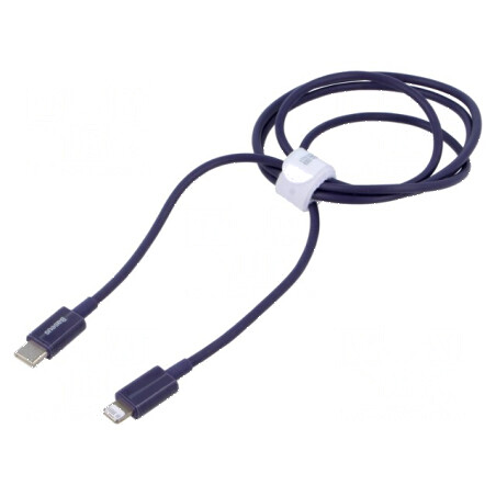 Cablu USB 2.0 Apple Lightning și USB C, 1m, High Speed | Electronic-mag.ro | Componente Electronice