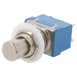 Comutator acţionat prin apăsare Poz 2 DPDT 1A/250VAC (ON)-ON | Electronic-mag.ro | Componente Electronice