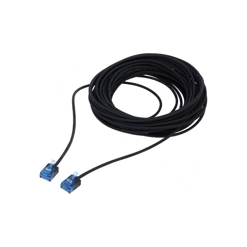 Cablul Patch U/UTP 6a Cu LSZH Negru 10m 32AWG | Electronic-mag.ro | Componente Electronice Cablul Patch U/UTP 6a Cu LSZH Negru 10m 32AWG | Electronic-mag.ro | Componente Electronice