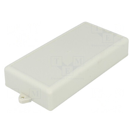Carcasă universală cu dimensiuni 61mm x 121mm x 23mm și lame de fixare | Electronic-mag.ro | Componente Electronice