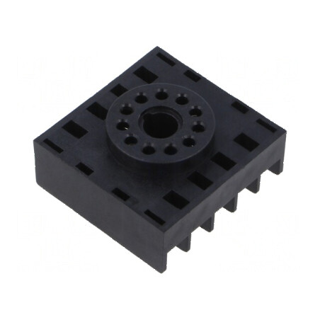 Stativ pentru relee PIN 11 cu soclu rotund | Electronic-mag.ro | Componente Electronice