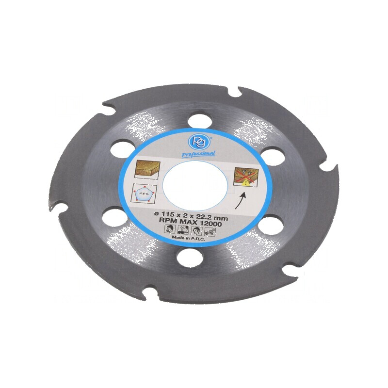 Disc de tăiere 115mm pentru lemn și plastic, orificiu 22mm | Electronic-mag.ro | Componente Electronice Disc de tăiere 115mm pentru lemn și plastic, orificiu 22mm | Electronic-mag.ro | Componente Electronice
