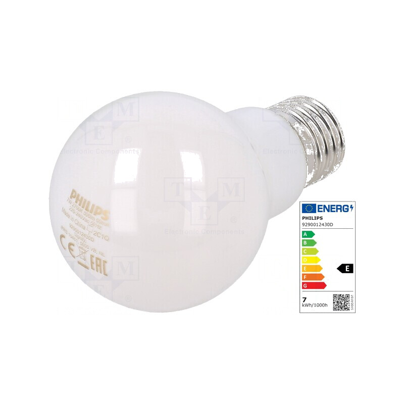 Lampă LED E27 7W 2700K 806lm Alb Cald | Electronic-mag.ro | Componente Electronice Lampă LED E27 7W 2700K 806lm Alb Cald | Electronic-mag.ro | Componente Electronice