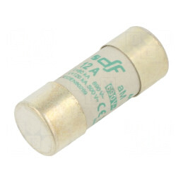 Siguranţă aM 12A 690VAC 22x58mm | Electronic-mag.ro | Componente Electronice