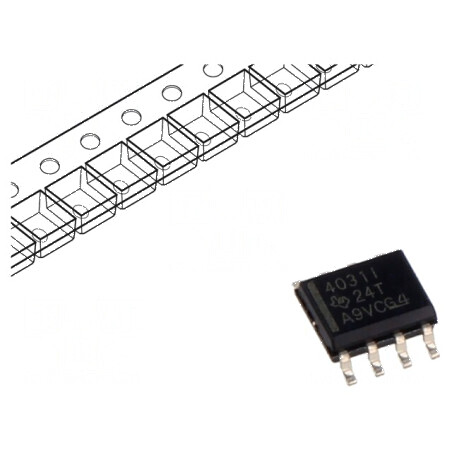 Amplificator operațional IC 120MHz SO8 ±4,5÷16VDC, ±9÷32VDC | Electronic-mag.ro | Componente Electronice