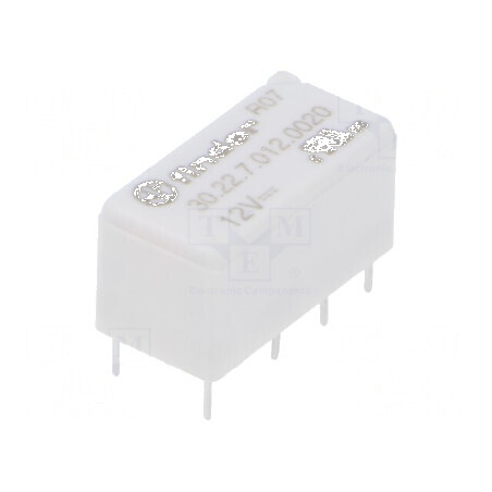 Releu electromagnetic DPDT 12VDC 3A | Electronic-mag.ro | Componente Electronice