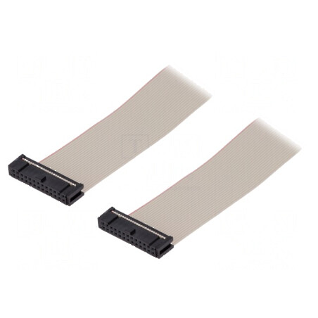 Cablu panglică IDC 1,27mm QF-50 cu conectori | Electronic-mag.ro | Componente Electronice
