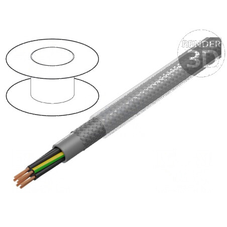 Cablu ÖLFLEX® CLASSIC 110 SY 4G2,5mm2 PVC Transparent - 4x2.5mm2 | Electronic-mag.ro | Componente Electronice