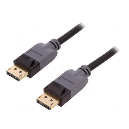 Cablu DisplayPort 1.3 1,5m cu mufă DisplayPort pe ambele părți | Electronic-mag.ro | Componente Electronice