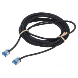 Cablul de rețea U/FTP 6a LSZH negru 5m 32AWG | Electronic-mag.ro | Componente Electronice