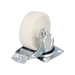 Roată de transport 100mm, 35mm, 128mm, 125kg | Electronic-mag.ro | Componente Electronice