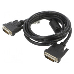 Cablu DVI-D Dual Link 1,8m Mufă Mufă | Electronic-mag.ro | Componente Electronice