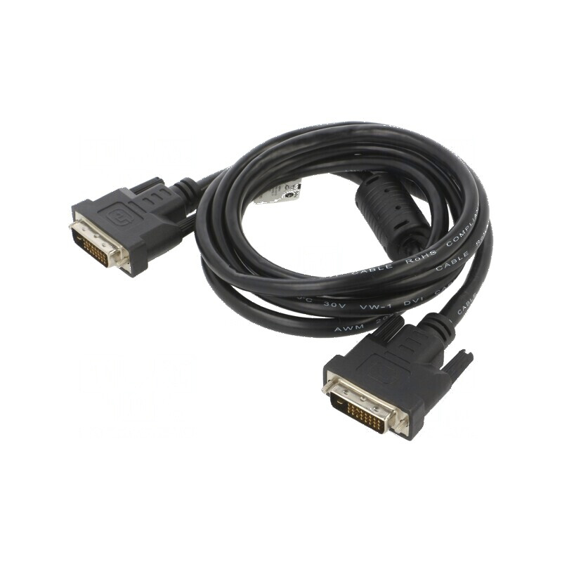 Cablu DVI-D Dual Link 1,8m Mufă Mufă | Electronic-mag.ro | Componente Electronice Cablu DVI-D Dual Link 1,8m Mufă Mufă | Electronic-mag.ro | Componente Electronice