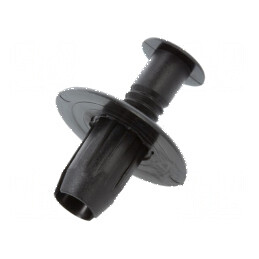 Diblu pin 10buc 14mm poliamidă naturală pentru Ford Øcap 24mm | Electronic-mag.ro | Componente Electronice