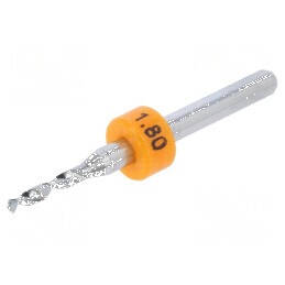 Burghiu 1,8mm oţel carbon pentru plăci PCB 1/8 (3,175mm) | Electronic-mag.ro | Componente Electronice
