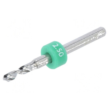 Burghiu 2,5mm oţel carbon pentru plăci PCB 1/8 (3,175mm) | Electronic-mag.ro | Componente Electronice