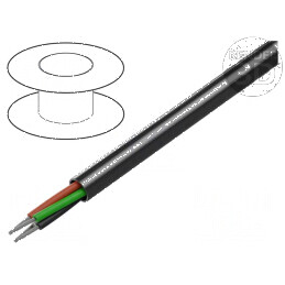 Cablu litat 4x20AWG neecranat PVC 30m CPR Eca 300V | Electronic-mag.ro | Componente Electronice