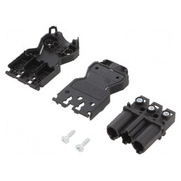 Conector regletă de conexiuni deconectabilă tată GST18 20A | Electronic-mag.ro | Componente Electronice