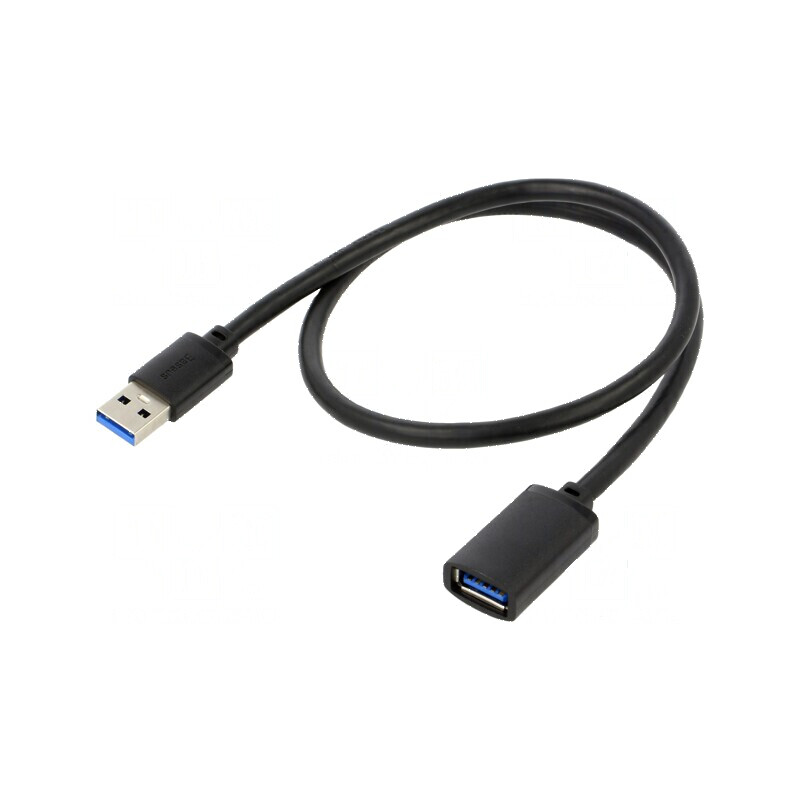 Cablu USB 3.0 A-A 0,5m negru | Electronic-mag.ro | Componente Electronice Cablu USB 3.0 A-A 0,5m negru | Electronic-mag.ro | Componente Electronice