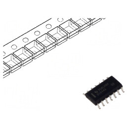Amplificator audio IC rail-to-rail 4 canale SO14 | Electronic-mag.ro | Componente Electronice