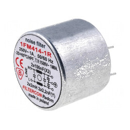 Filtru anti-interferenţe 250VAC 100nF 2,2nF 2mH THT | Electronic-mag.ro | Componente Electronice