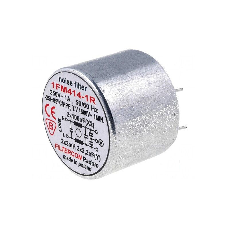 Filtru anti-interferenţe 250VAC 100nF 2,2nF 2mH THT | Electronic-mag.ro | Componente Electronice Filtru anti-interferenţe 250VAC 100nF 2,2nF 2mH THT | Electronic-mag.ro | Componente Electronice