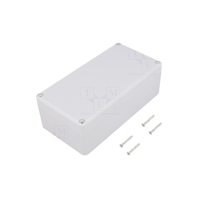 Carcasă universală 82mm x 158mm x 54mm cu bucșă din alamă | Electronic-mag.ro | Componente Electronice Carcasă universală 82mm x 158mm x 54mm cu bucșă din alamă | Electronic-mag.ro | Componente Electronice