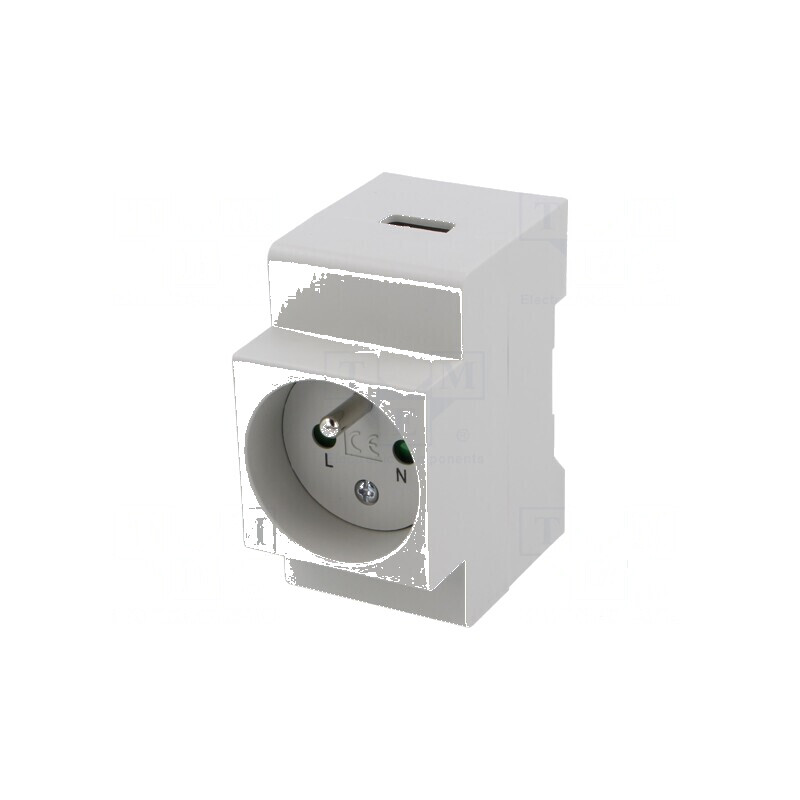Soclu E pentru şină DIN | Electronic-mag.ro | Componente Electronice Soclu E pentru şină DIN | Electronic-mag.ro | Componente Electronice