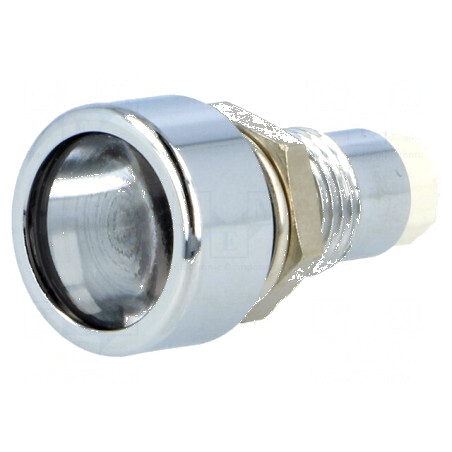 Montură metalică convexă pentru LED 5mm IP67 | Electronic-mag.ro | Componente Electronice