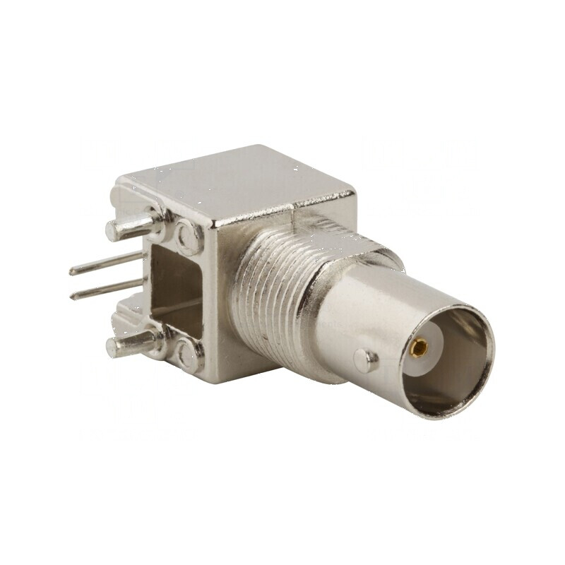 Conector BNC soclu mamă 90° 50Ω THT polipropilenă | Electronic-mag.ro | Componente Electronice Conector BNC soclu mamă 90° 50Ω THT polipropilenă | Electronic-mag.ro | Componente Electronice