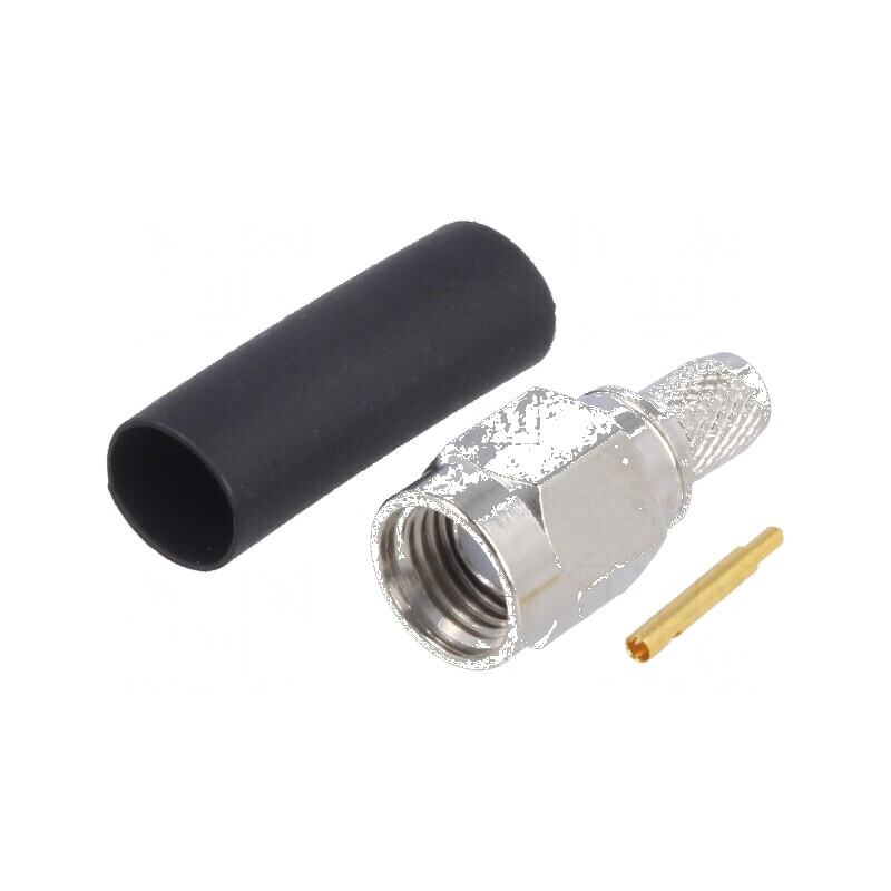 Conector SMA mufă tată drept 50Ω RG58 lipire, crimpat PTFE | Electronic-mag.ro | Componente Electronice Conector SMA mufă tată drept 50Ω RG58 lipire, crimpat PTFE | Electronic-mag.ro | Componente Electronice