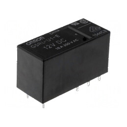Releu electromagnetic SPDT 12VDC, 16A | Electronic-mag.ro | Componente Electronice