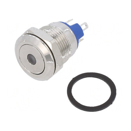 Comutator anti-vandalism Poz 2 SPST-NO 2A/36VDC IP65 galben | Electronic-mag.ro | Componente Electronice