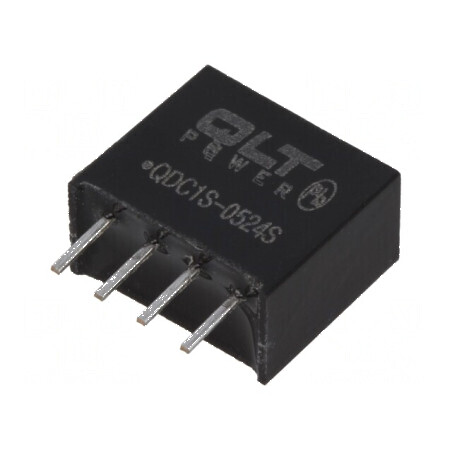 Convertor DC/DC 1W 4,5-5,5V la 24VDC SIL4 0,03ppm/°C | Electronic-mag.ro | Componente Electronice