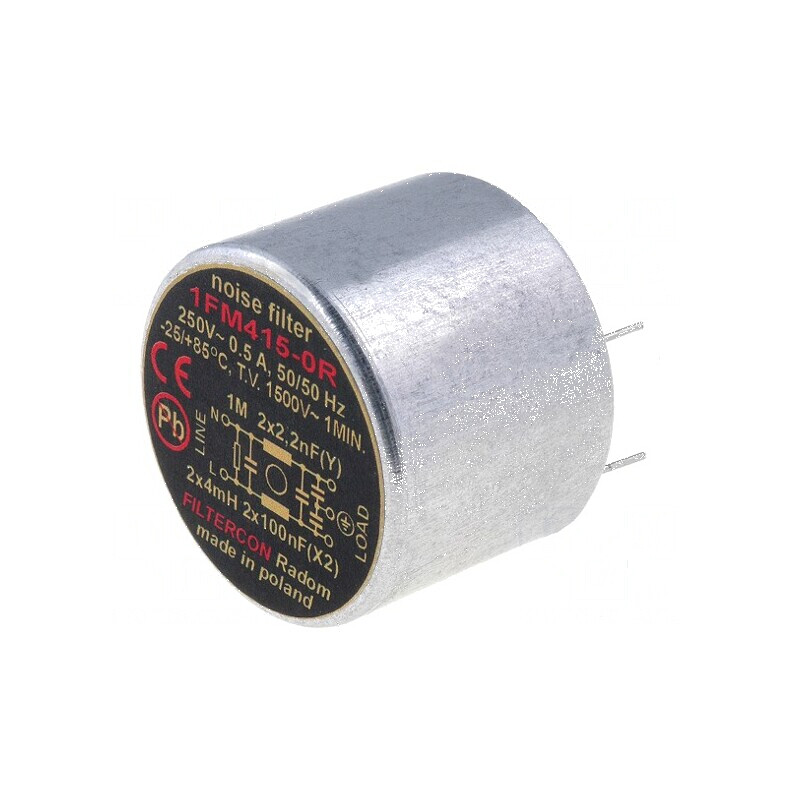 Filtru anti-interferenţe 250VAC 100nF 2,2nF 4mH THT | Electronic-mag.ro | Componente Electronice Filtru anti-interferenţe 250VAC 100nF 2,2nF 4mH THT | Electronic-mag.ro | Componente Electronice