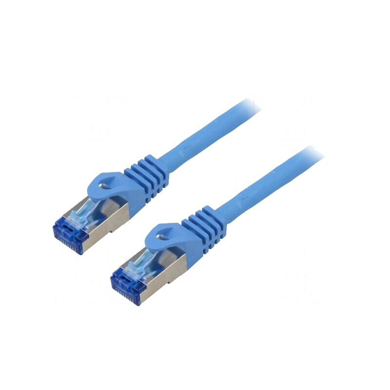 Cablul Patch S/FTP 6a CCA LSZH albastru 10m 26AWG | Electronic-mag.ro | Componente Electronice Cablul Patch S/FTP 6a CCA LSZH albastru 10m 26AWG | Electronic-mag.ro | Componente Electronice