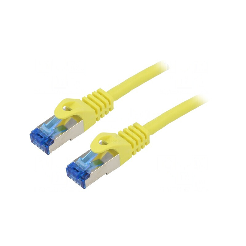 Cablul Patch S/FTP 6a CCA LSZH Galben 10m 26AWG | Electronic-mag.ro | Componente Electronice Cablul Patch S/FTP 6a CCA LSZH Galben 10m 26AWG | Electronic-mag.ro | Componente Electronice
