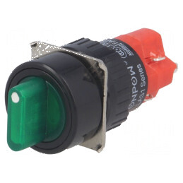 Comutator rotativ SPST-NO/SPST-NC 3A/220VAC 2A/24VDC | Electronic-mag.ro | Componente Electronice