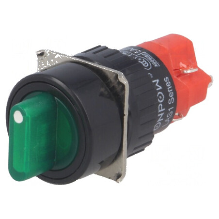 Comutator rotativ SPST-NO/SPST-NC 3A/220VAC 2A/24VDC | Electronic-mag.ro | Componente Electronice