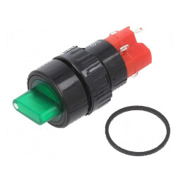 Comutator rotativ SPST-NO/SPST-NC 3A/220VAC 2A/24VDC | Electronic-mag.ro | Componente Electronice