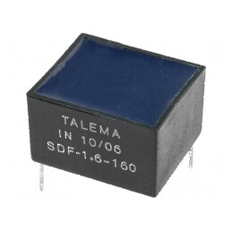Inductor THT 160uH 1,6A 127mΩ -40÷125°C 15x17,5x11mm | Electronic-mag.ro | Componente Electronice