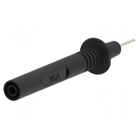 Terminal de măsurare 36A negru cu Diametru vârf 2mm | Electronic-mag.ro | Componente Electronice