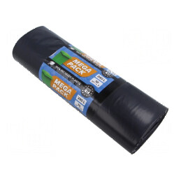 Saci gunoi LDPE 240l 10buc Mega Pack negru | Electronic-mag.ro | Componente Electronice