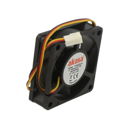 Ventilator DC axial 12V 60x60x15mm 36,5dBA EBR 3,67mmH2O | Electronic-mag.ro | Componente Electronice