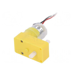 Motor DC 6V 2,8A cu transmisie 180 rot/min 120:1 5,4mm | Electronic-mag.ro | Componente Electronice
