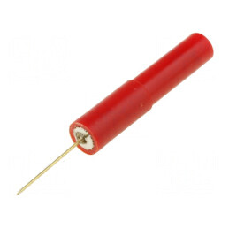 Terminal de măsurare 1A roșie 0,6mm x 54mm | Electronic-mag.ro | Componente Electronice