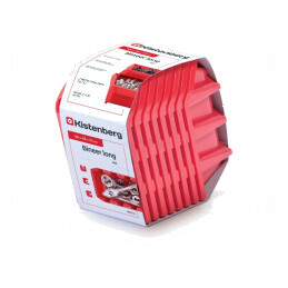 Cuvă roșie lungă 160x98x70mm 8buc KBILS16 BINEER | Electronic-mag.ro | Componente Electronice